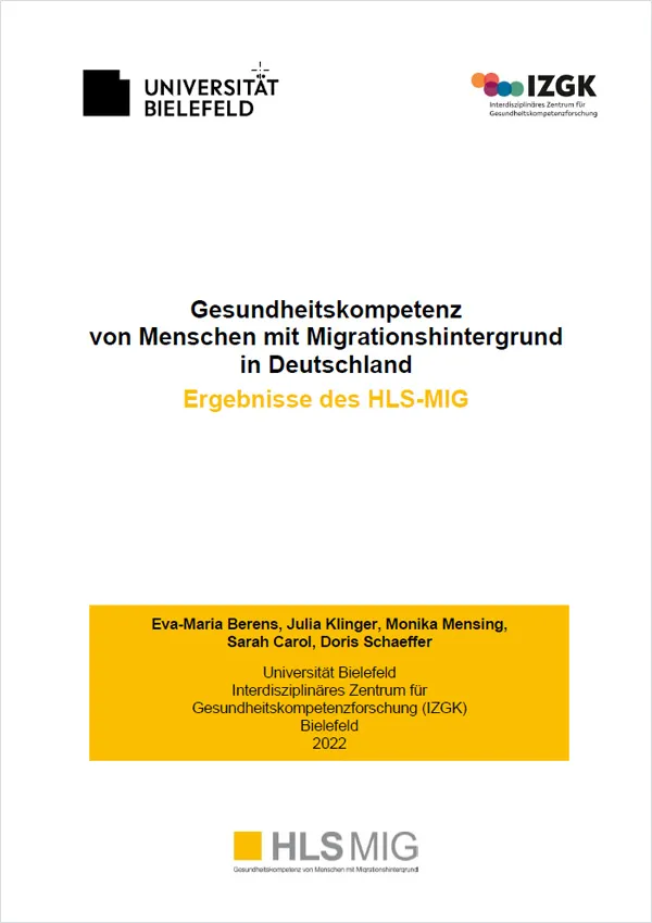 Gesundheitskompetenz Migrationshintergrund