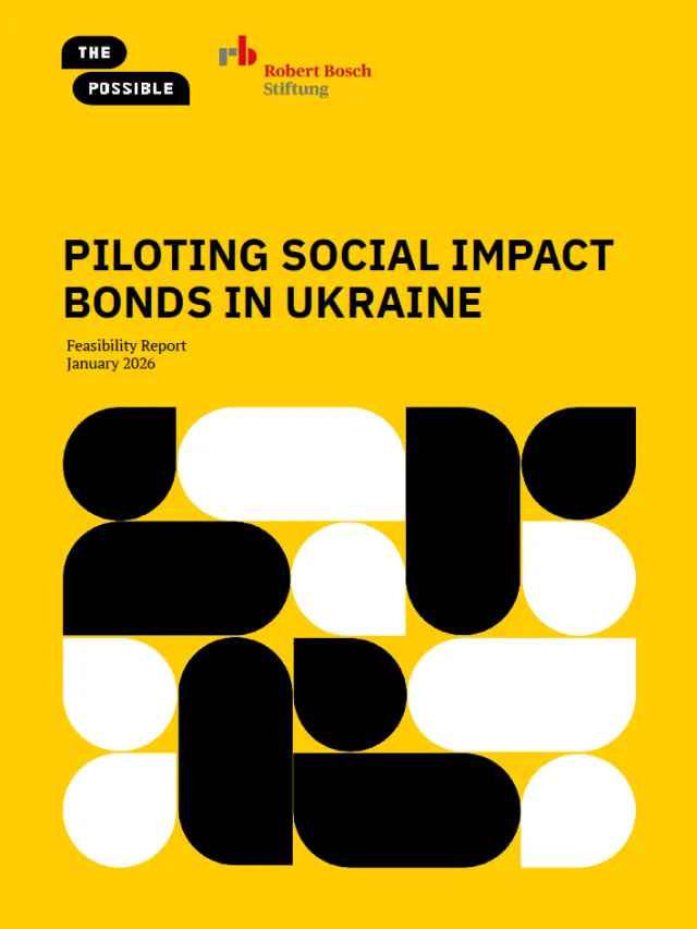Cover of the publication Piloting Social Impact Bonds in Ukraine_600x800.png