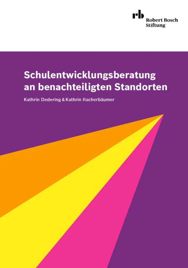 Cover Schulentwicklungsberatung an benachteiligten Standorten