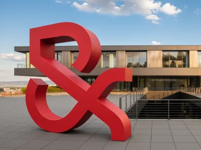 RBSG Logo Skulptur Jahresbericht 