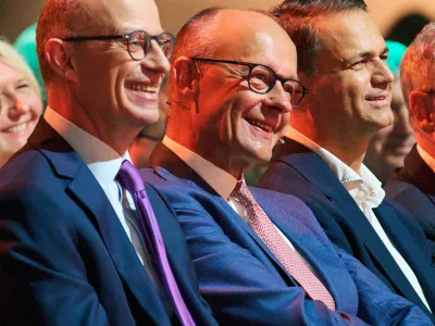 Bundeskanzler Friedrich Merz bei der Verleihung des Deutschen Schulpreises 2026