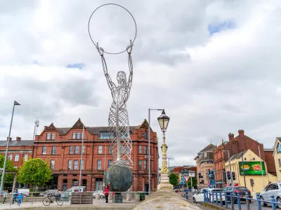 Skulptur Beacon of Hope in Belfast
