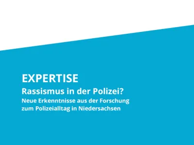 Cover der Studie "Rassismus in der Polizei?"