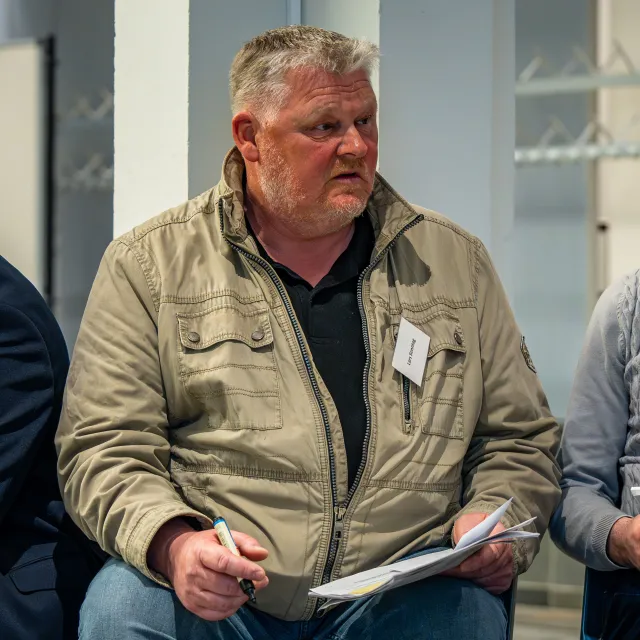 Lars Sonntag, Teilnehmer des Bürgerrats zur Verkehrspolitik in Flensburg