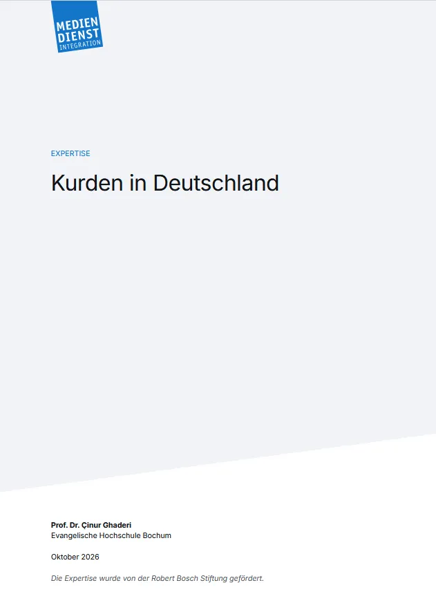 Cover der Publikation "Kurden in Deutschland"