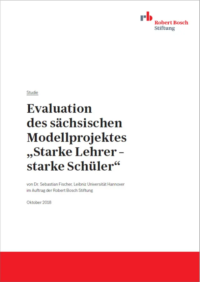 Cover Evaluation Starke Lehrer, starke Schüler