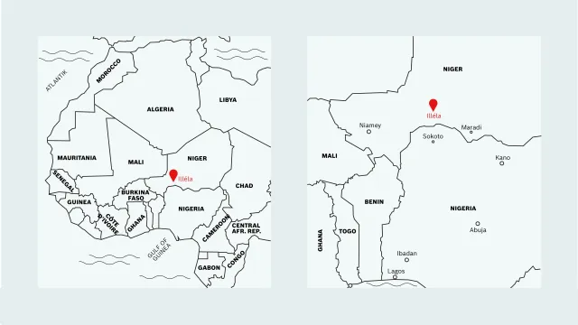 Westafrika-Karte