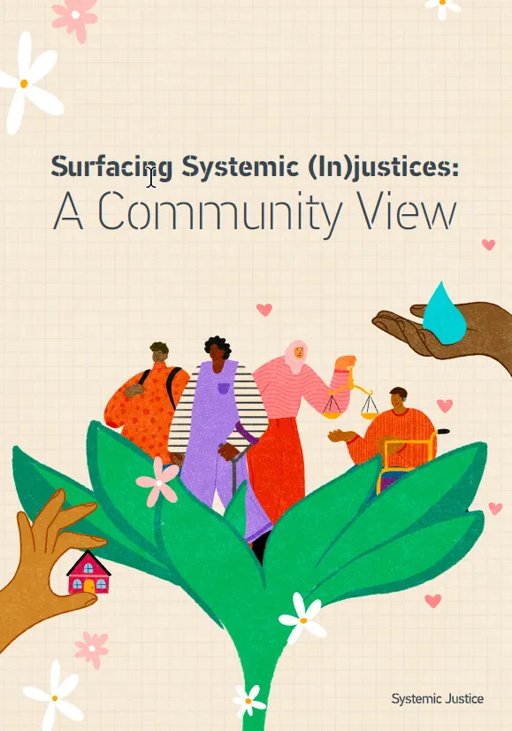 Cover Surfacing Systemic (In)justices: A Community View