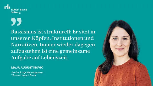 Maja Augustinović - Statement gegen Rassismus