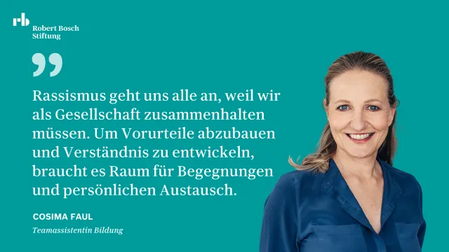 Cosima Faul - Statement gegen Rassismus