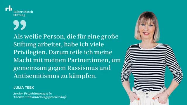 Julia Teek - Statement gegen Rassismus