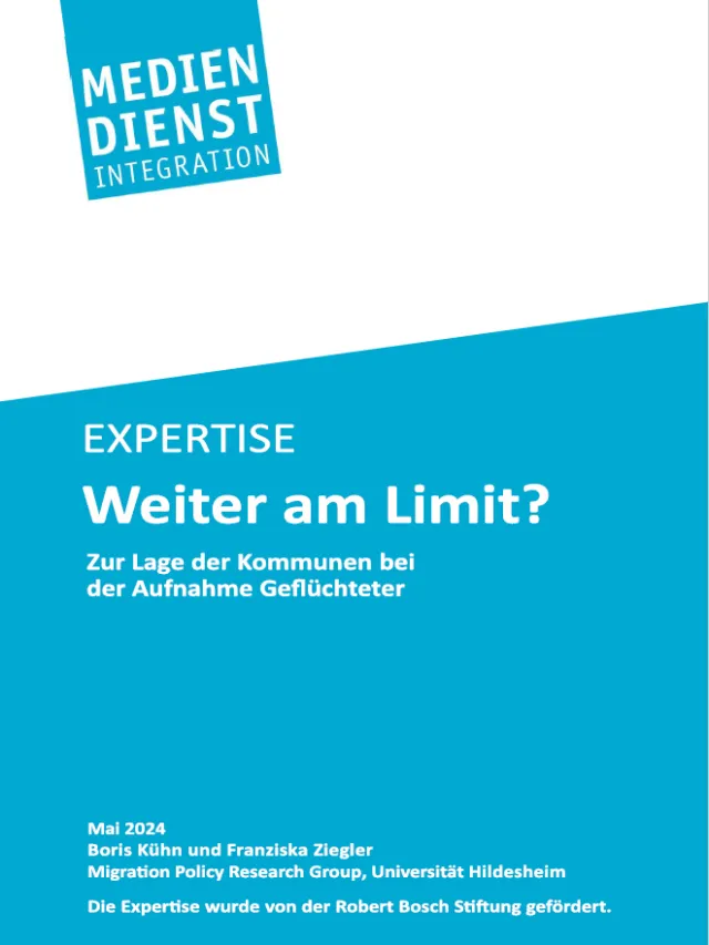 Cover der Studie "Am Limit?" des Mediendienst Integration