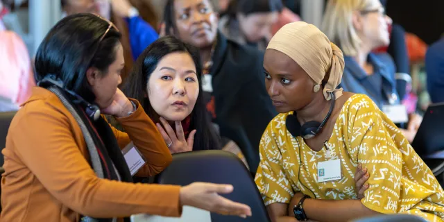 Teilnehmerinnen der Women's Land Rights Initiative 2024