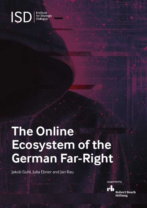 Titelbild der Studie The Online Ecosystem of the German Far-Right