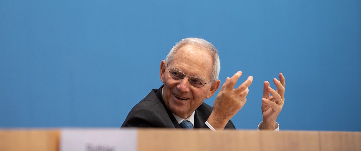 Bundestagspräsident Wolfgang Schäuble