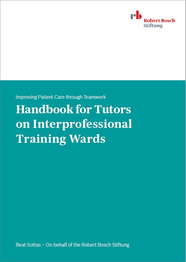 Handbook for Tutors on Interprofessional Training Wards Robert